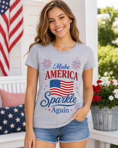 Make America Sparkle Again Patriotic Tee