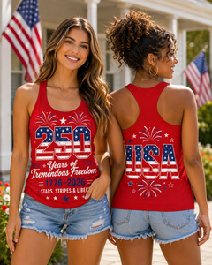 250 years of Tremendous Freedom Patriotic Razorback Tee